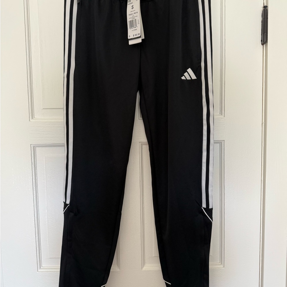 Adidas Aeroready Women’s Black Track Pants - size small